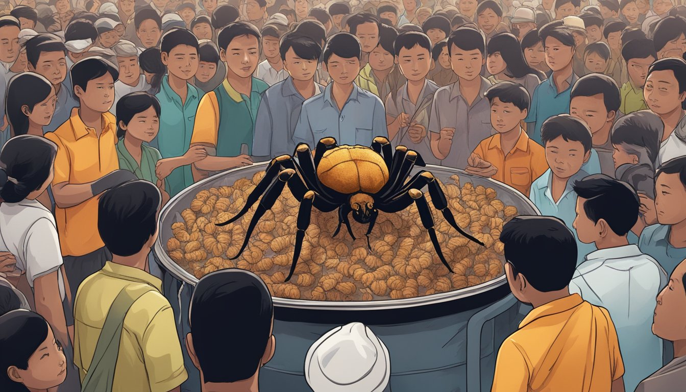 Eight-Legged Feast: Cambodia’s Crispy Spider Sensation