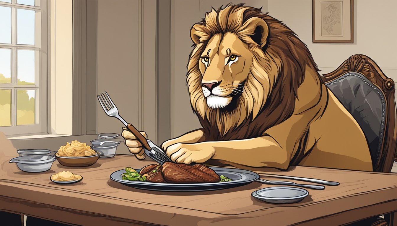 The King’s Feast: Lion Meat’s Roar in Culinary Circles