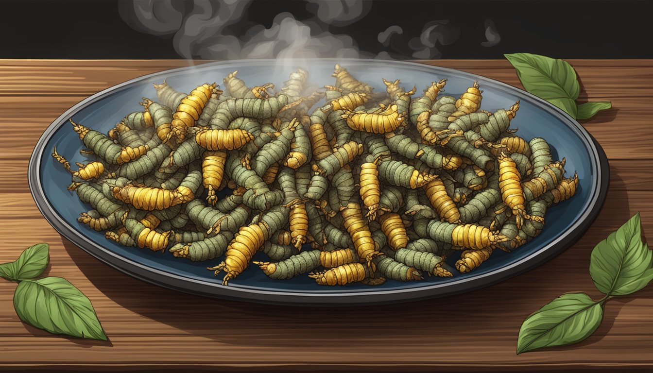 Silk Road Snacks: Crunchy Worm Wonders