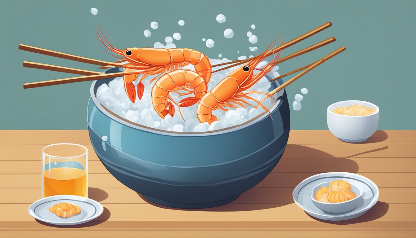 Boozy Crustaceans: China’s Living Shrimp Cocktail